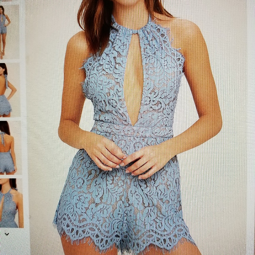 Lulu's lace romper